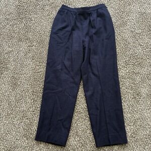 Vintage Pendleton Women's 14 Made in USA Blue Dress Pants